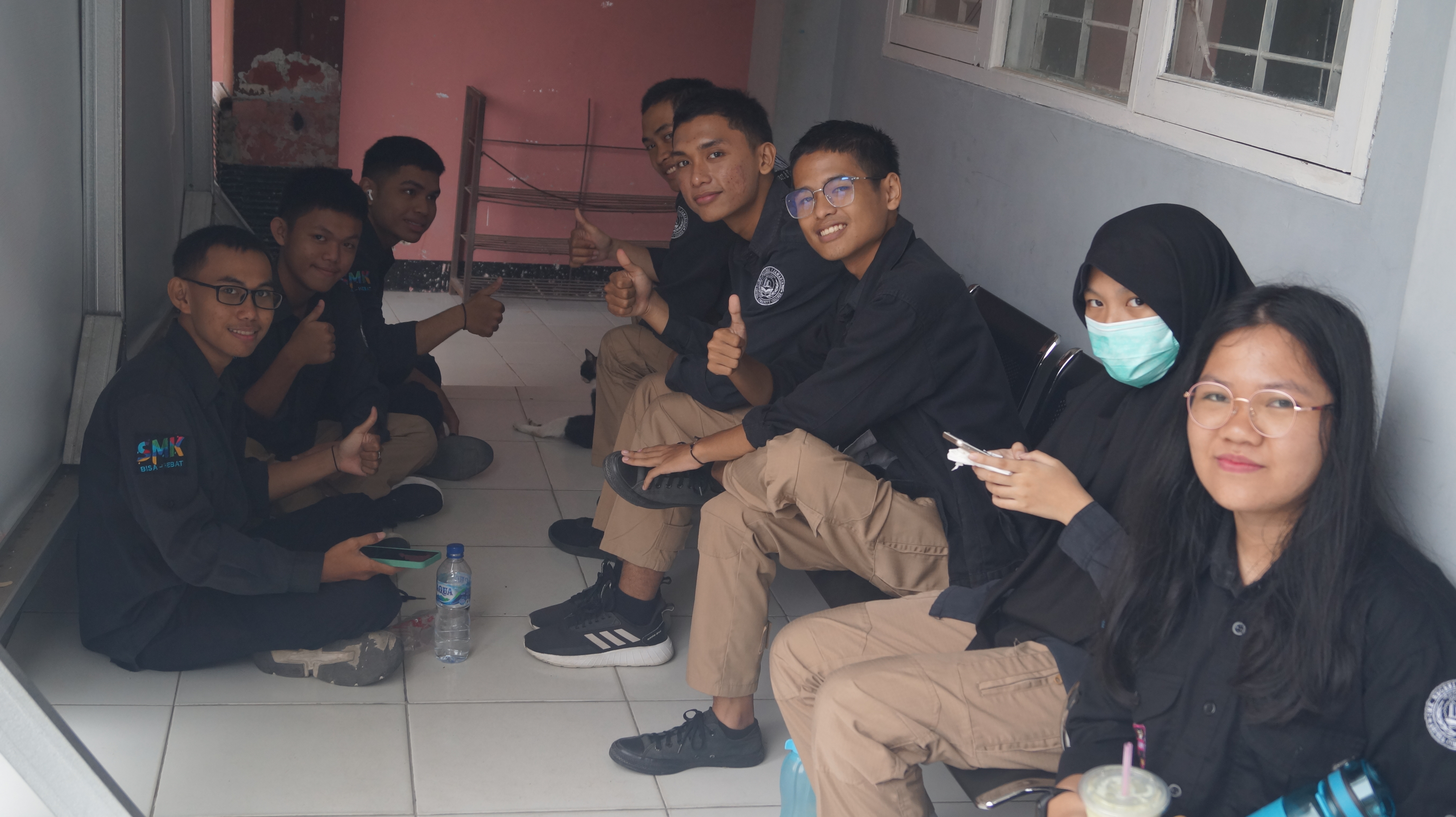 Dokumentasi kegiatan ujian SMK Negeri 7 Samarinda